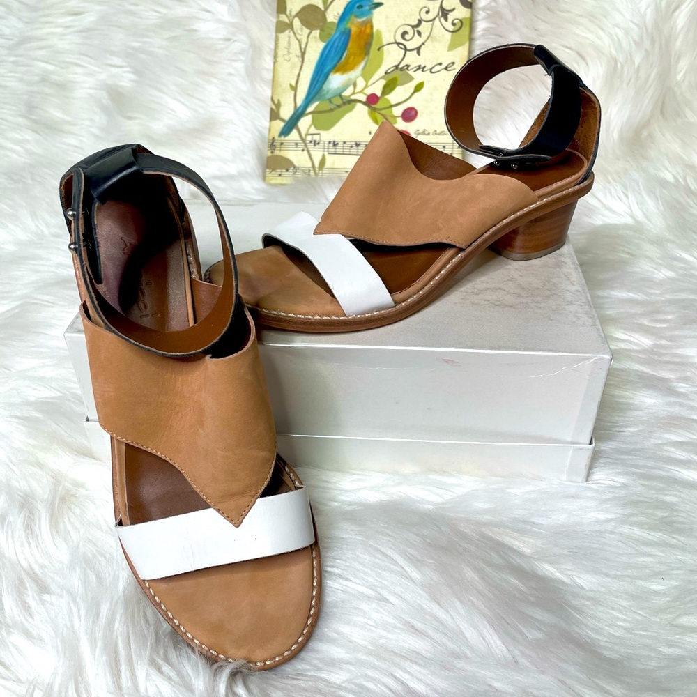 {ARRICCI for Anthro} 1.5” Sandals w/ Adjustable Ankle Strap